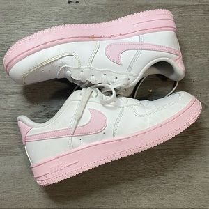 Light pink Nike Air Force 1 low
